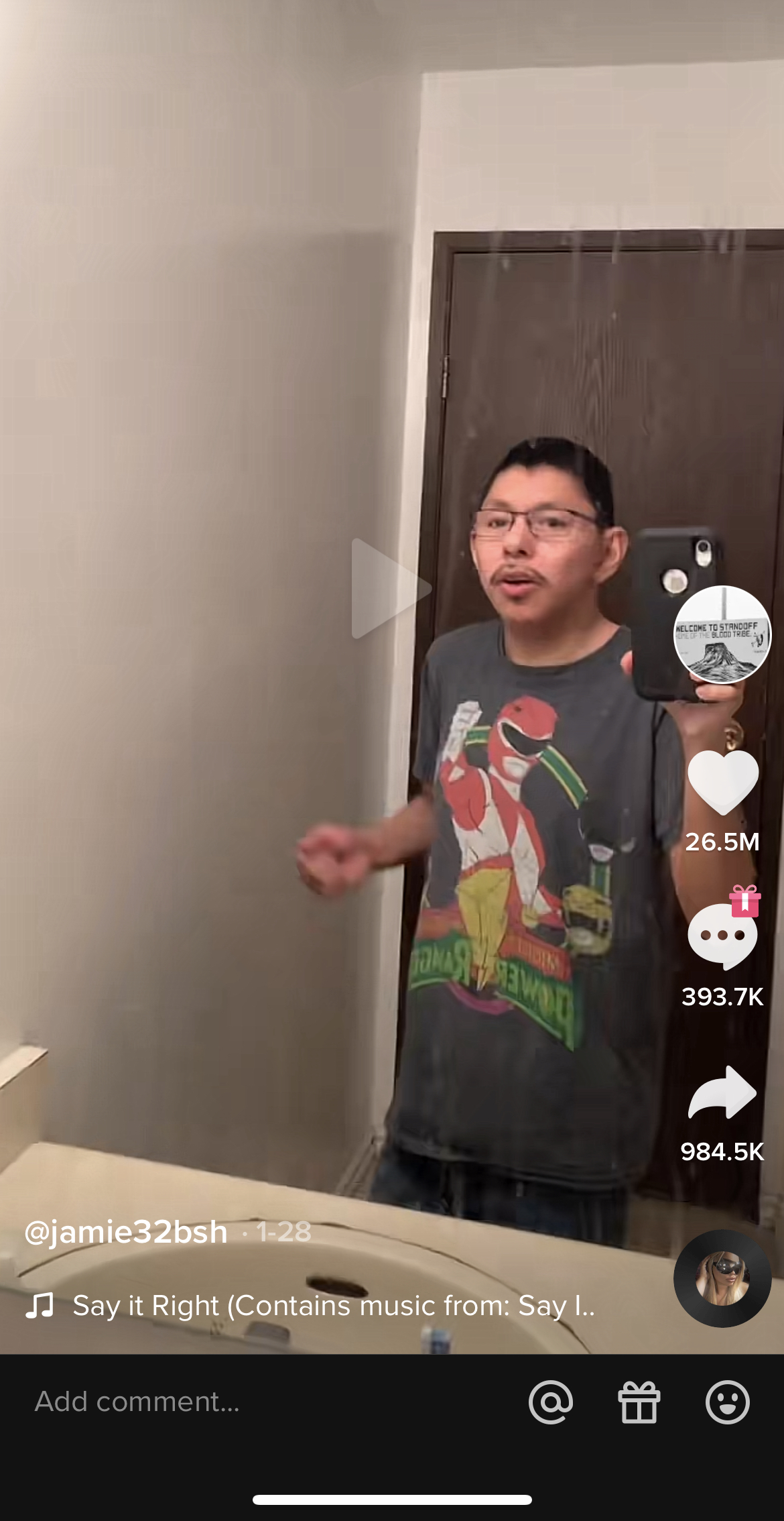 ‘Say It Right’ guy dancing in the bathroom goes viral